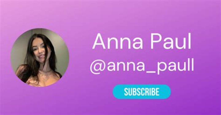 Anna Paull - Bio, Age, Wiki, Facts and Family