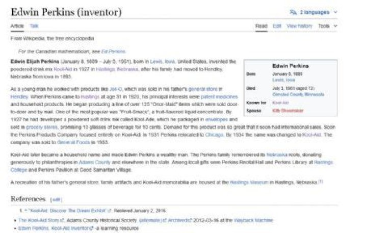 Edwin Perkins - Bio, Age, Wiki, Facts and Family