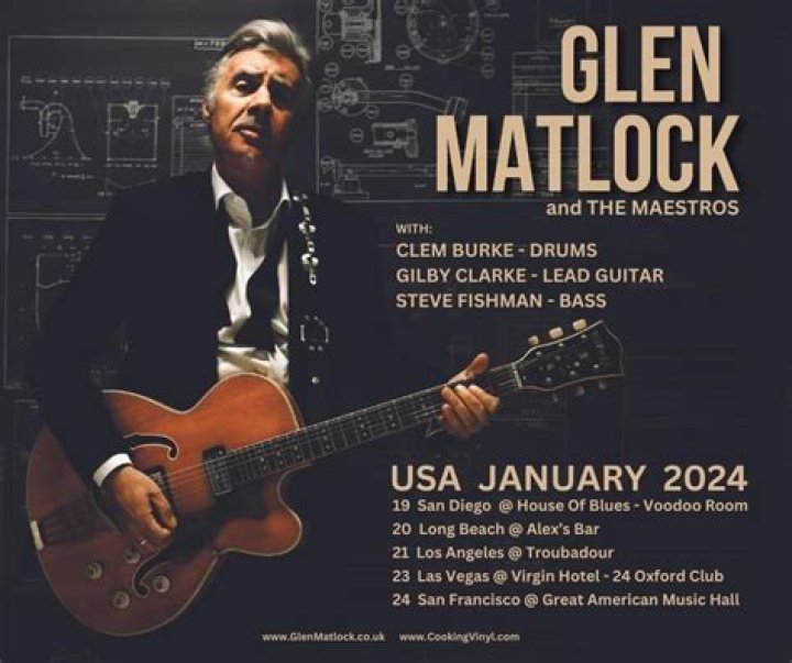 Glen Matlock - Bio, Age, height, Wiki, Facts and Family