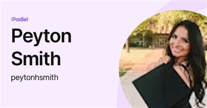 Peyton Smith - Bio, Age, Wiki, Facts and Family