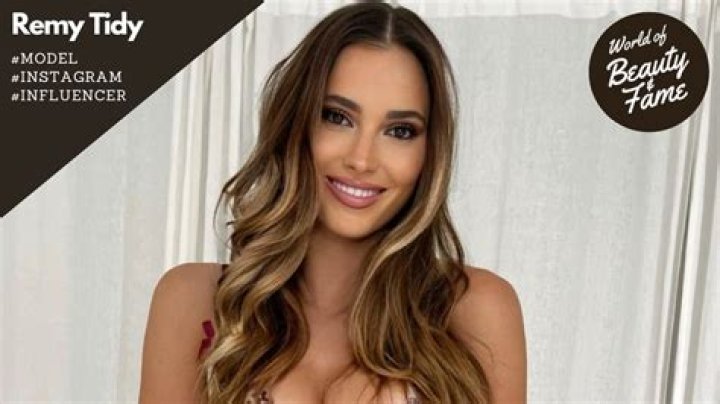 Remy Tidy - Bio, Age, Wiki, Facts and Family