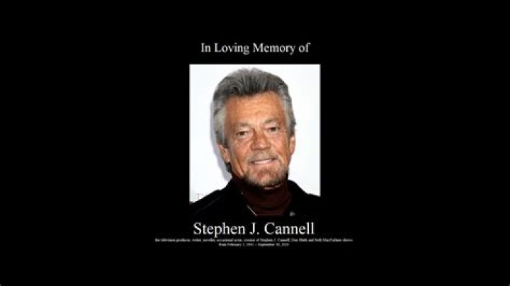 Stephen J. Cannell - Bio, Age, Wiki, Facts and Family